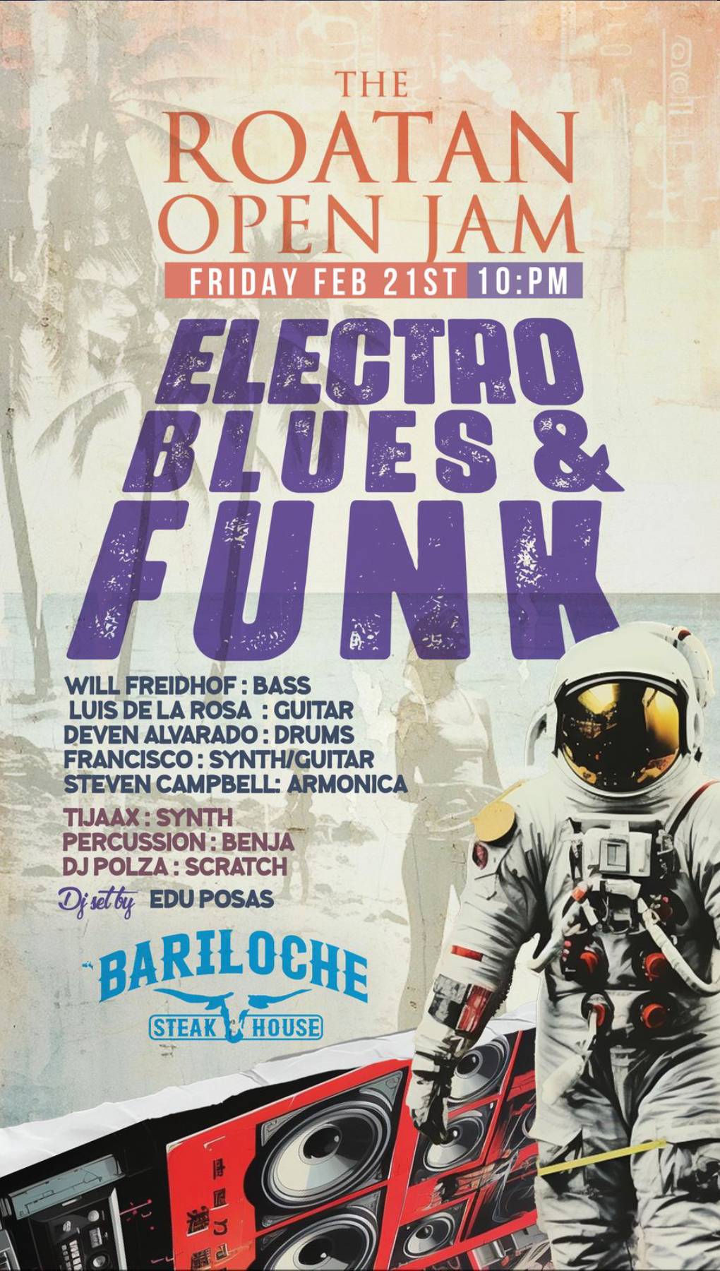 Event flyer for 15-FEB-21-2025